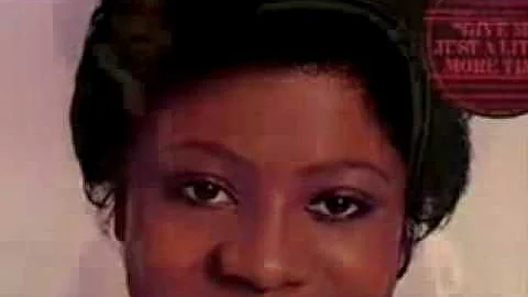Angela Clemmons - "Give me Just a little more Time...