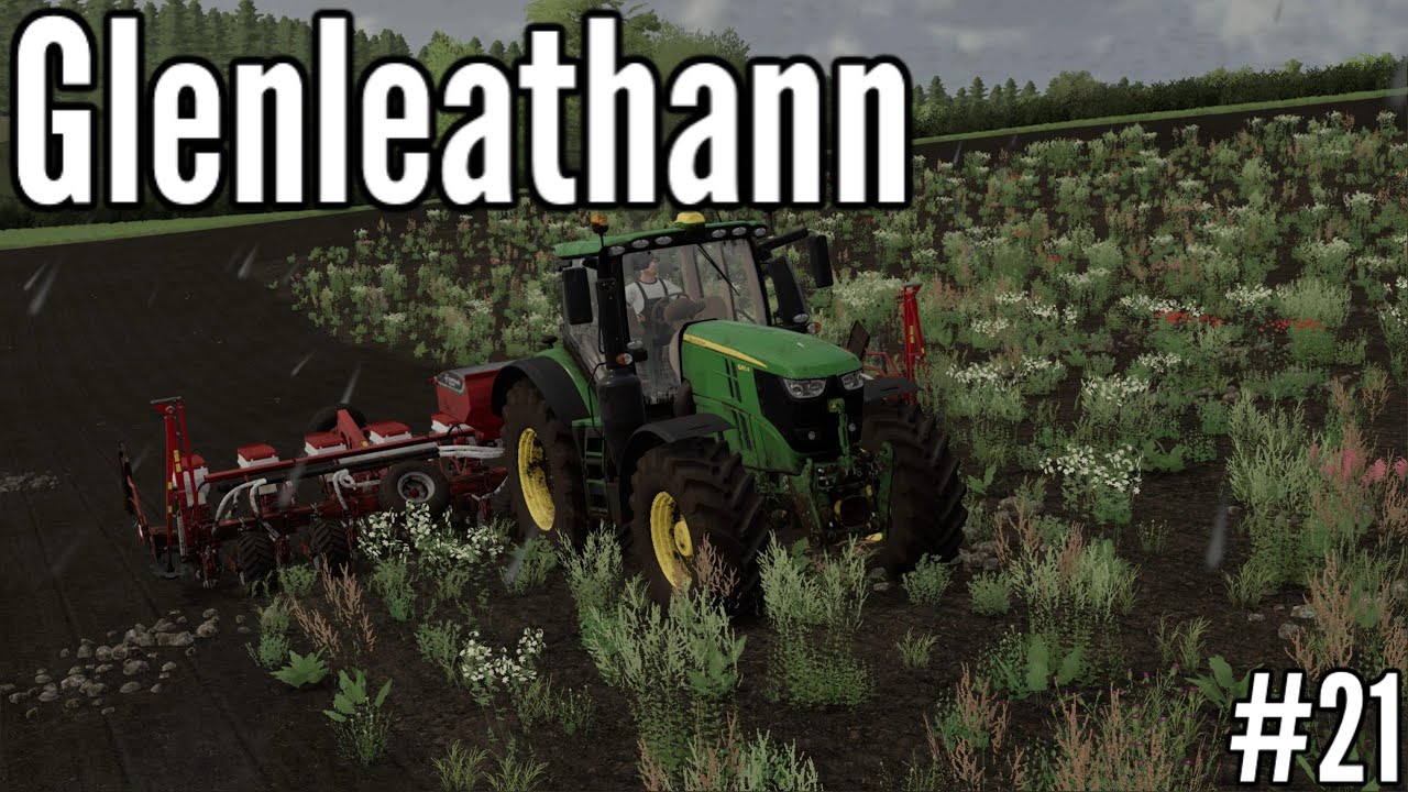 Planting Corn And Sunflower Farming Simulator 22 Glenleathann Ep