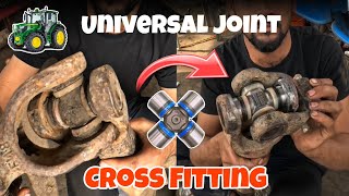 Universal Joint Cross Fitting 🧑‍🔧 | Rotavator joint Cross Fitting | joint Cross Fitting Video screenshot 5