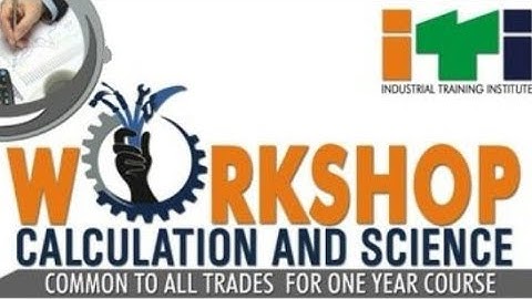 Workshop Calculation And Science@ITI First Year Student