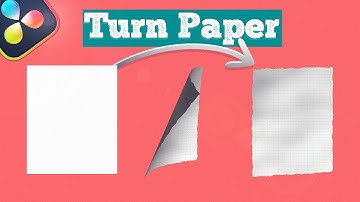 How to Create Page Turn Animation in Davinci Resolve