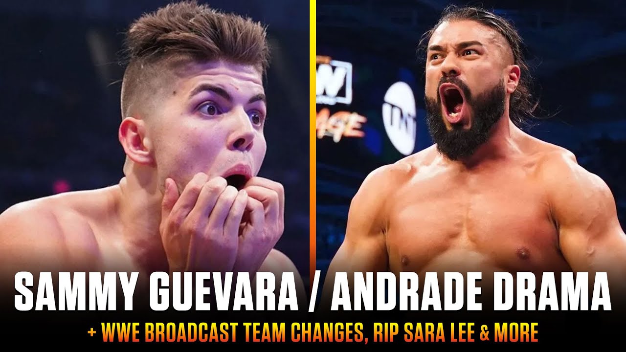 Andrade Fights Sammy Guevara, WWE Commentary Team Changes & More (Smack Talk 566 Hot Tags)