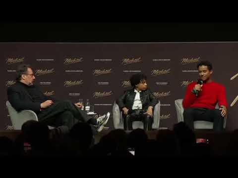 "I Cried Reading The Script" 😭 Jaafar Jackson on Playing His Uncle Michael | Berlin Press Conference