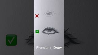 How to draw eye ✨#drawing #art #howtodraw #tutorial#shorts