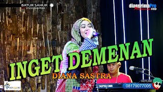 INGET DEMENAN COVER DIANA SASTRA