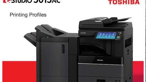 e-STUDIO5015AC Series Printing Profiles