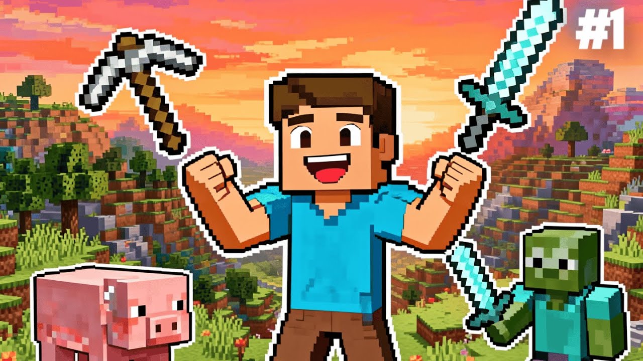 A Perfect Minecraft Start | Minecraft Java | Survival Ep-1 - YouTube