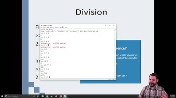 Integer Division in Python
