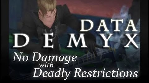 KH2FM - Lv1 Data Demyx No Damage with Deadly Restrictions (No Drive, Limit, Growth, Guard)