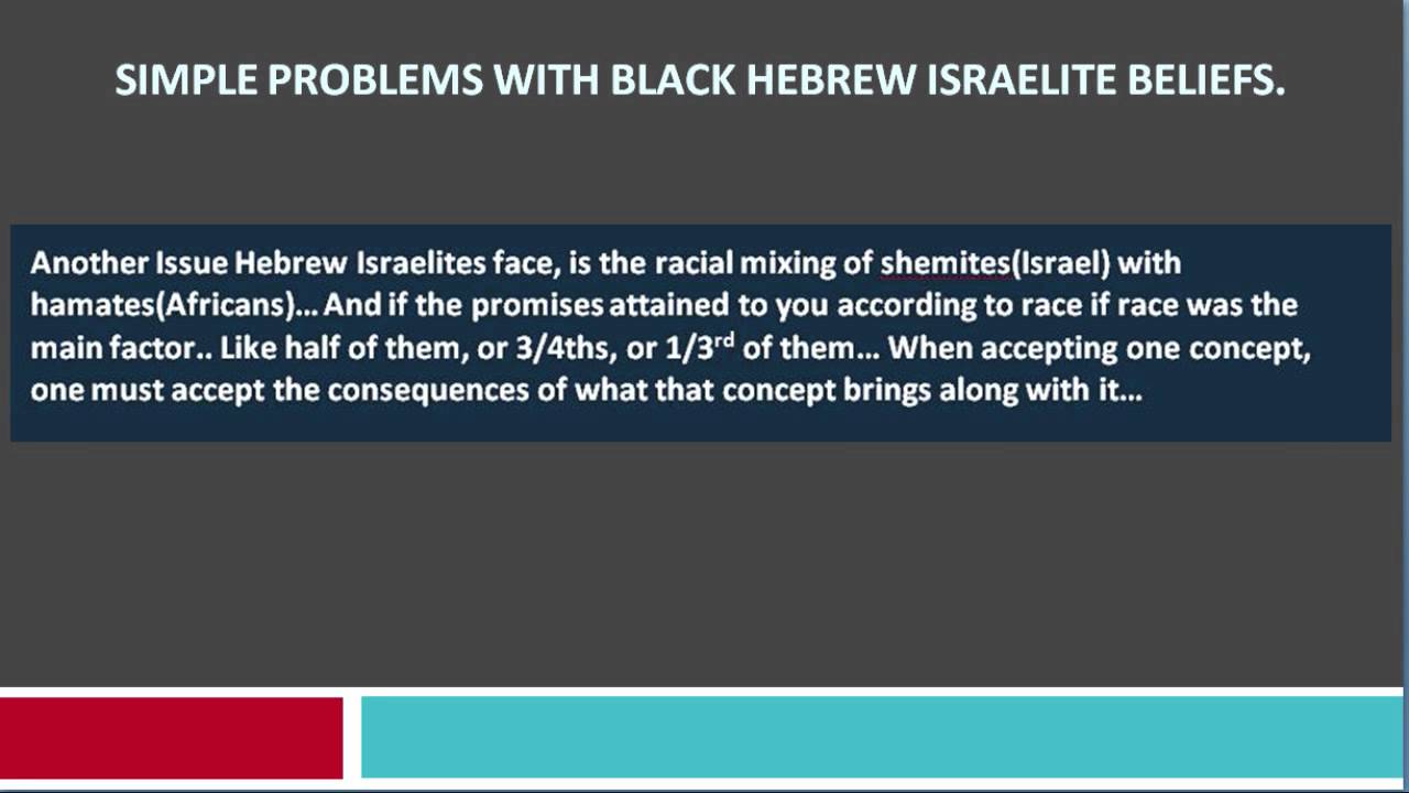 The Wrong Why Are Black Israelites The Wrong Why Are Black Israelites