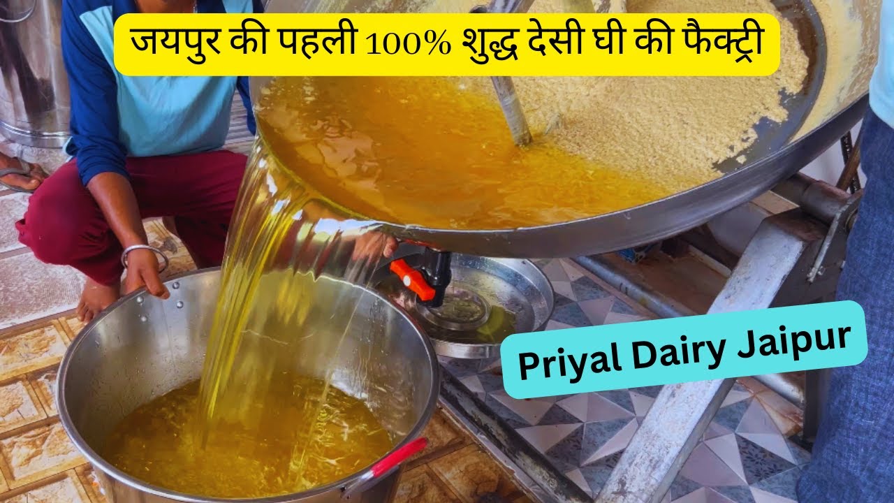 Inspector और Engineer ने मिलकर जयपुर में शुरु की 100% शुद्ध देसी घी की कंपनी | Jaipur Street Food