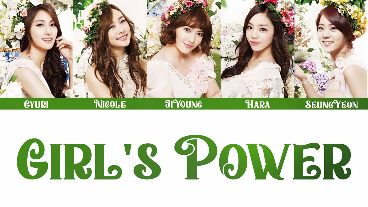 KARA - Girl's Power (Rom/Eng/Port Lyrics)