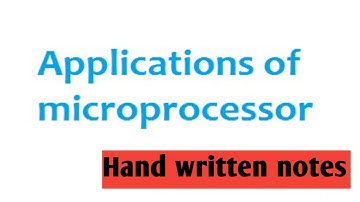 Microprocessor Application in hindi/CS 4th sem/2nd year/notes