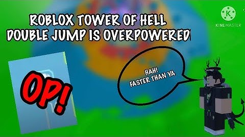 Roblox Tower of Hell - Double Jump is OVERPOWERED!