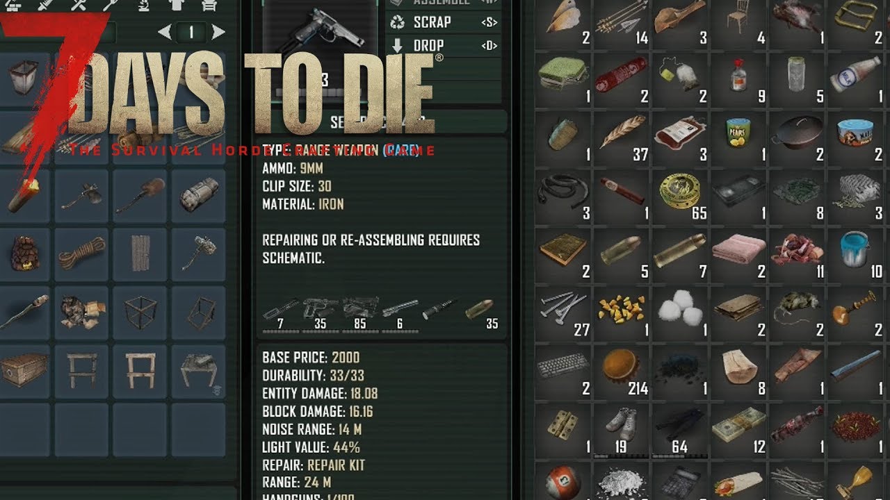 7 days shop. 7 Days Undead Legacy. 7 Days to die Undead Legacy навыки и перки. 7 Days to die Undead Legacy карта. 7 Days to die таблица крафта.