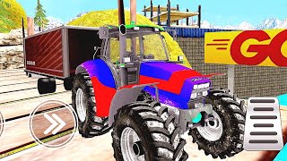 Offroad Chained Tractor  - Towing Rescue Simulator Android gameplay screenshot 1