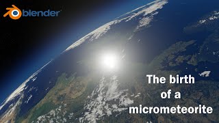 The birth of a micrometeorite