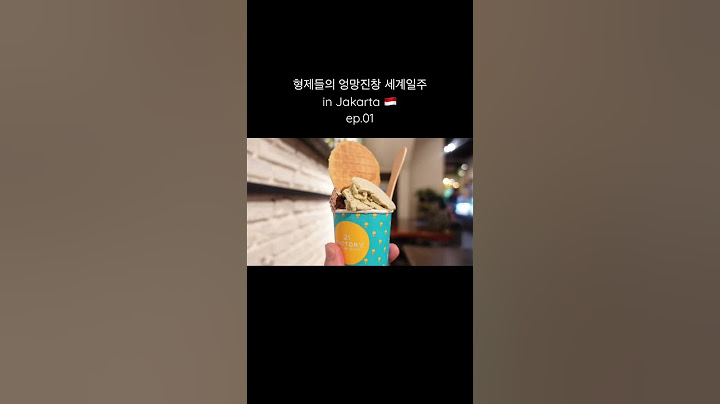 형제들의 엉망진창 세계일주     in Jakarta 🇮🇩 ep.01 #세계여행 #여행 #food #vlog #세계일주 #요리 #foodvlog #인도네시아
