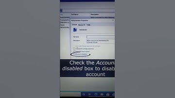 How to enable/disable and delete Windows 10 Built-in Admin Account.