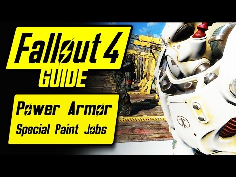 Fallout 4 Power Armor Special/Unique Paint Jobs Guide & Overview
