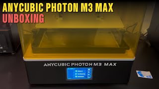 ANYCUBIC PHOTON M3 MAX UNBOXING (ITA)