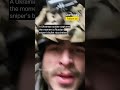 Ukrainian Soldier Captured The Moment Of A Russian Sniper S Bullet Ricocheted Warinukraine