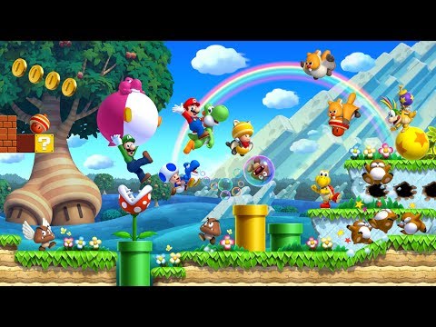 Video: Nya Super Mario Bros. U Deluxe Lanserar Försäljningen 25% Högre än På Wii U