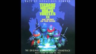 Video thumbnail of "Teenage Mutant Ninja Turtles II: The Secret of the Ooze (OST) - Awesome You Are My Hero"