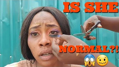 I went to the RUDE WORST REVIEWED MAKEUP ARTIST IN IBADAN CITY NIGERIA 😱😳