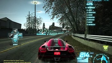 NFS:WO - track id 109 (Seagate & Camden), Sprint