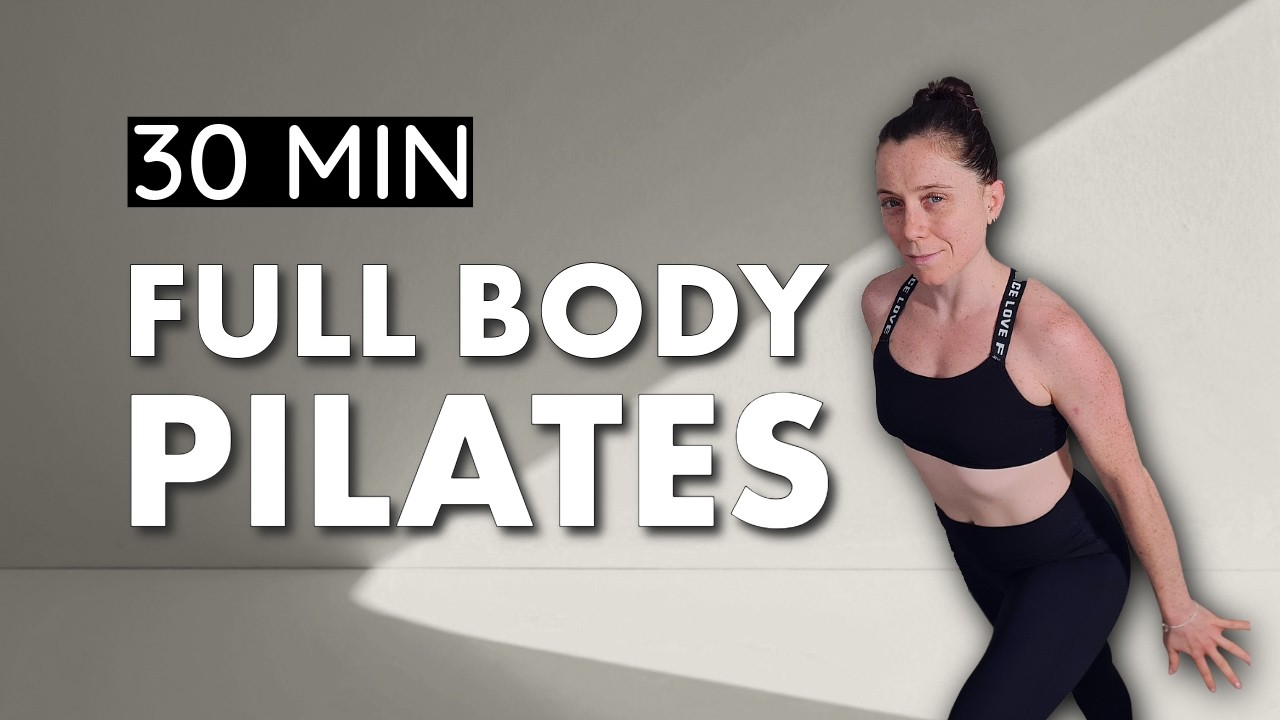 30 MIN FULL BODY PILATES | With Weights | All Levels | Low Impact | No ...