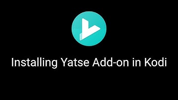 Yatse: Install Kodi Add-On helper script