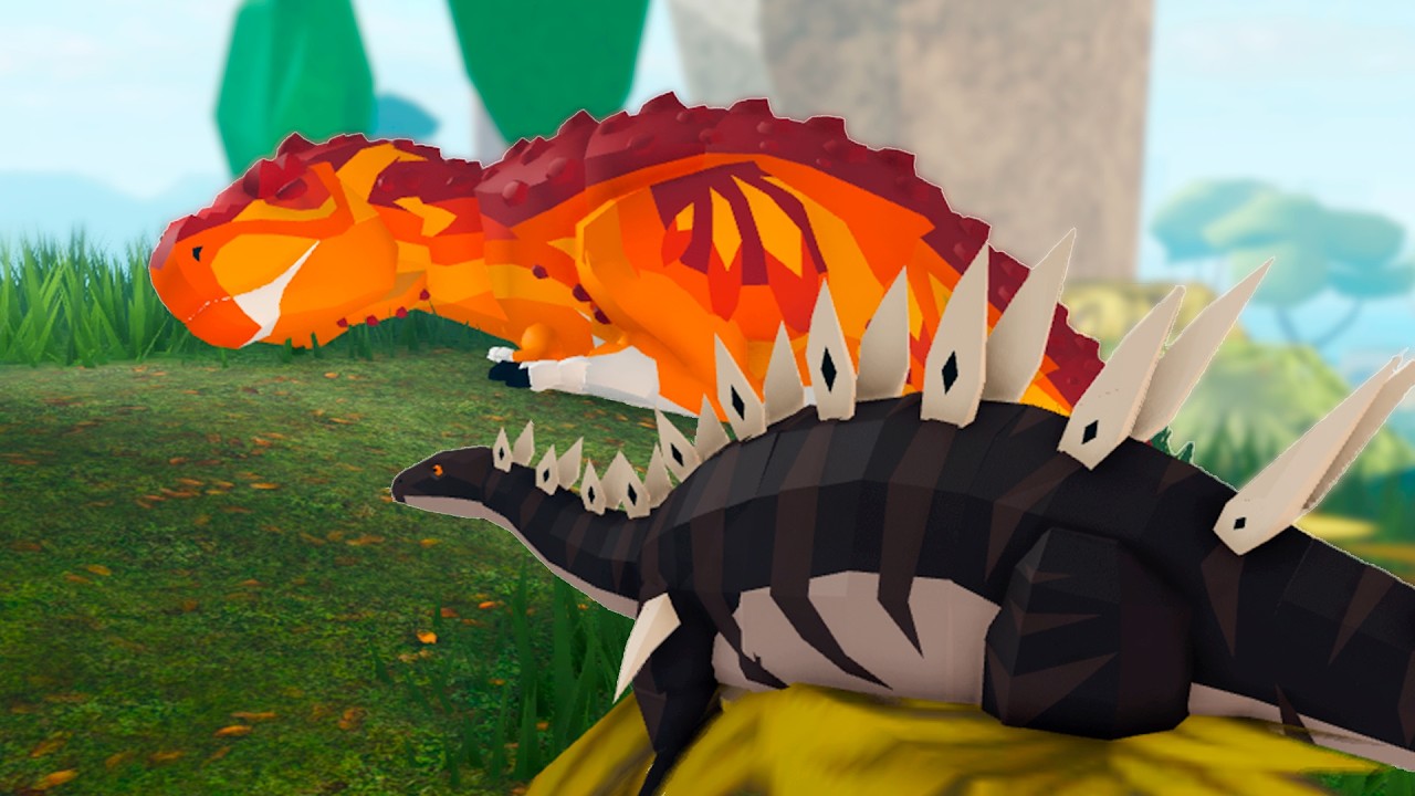 Manada do NOVO MUNDO, Carnívoros nos PERSEGUINDO! - Prehistoria Realismo ROBLOX (PT-BR)