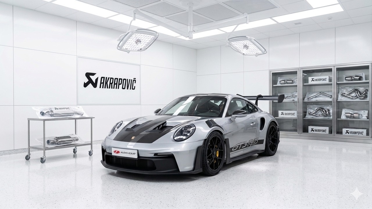 PORSCHE 992 GT3 RS x AKRAPOVIC | Audio-Equip