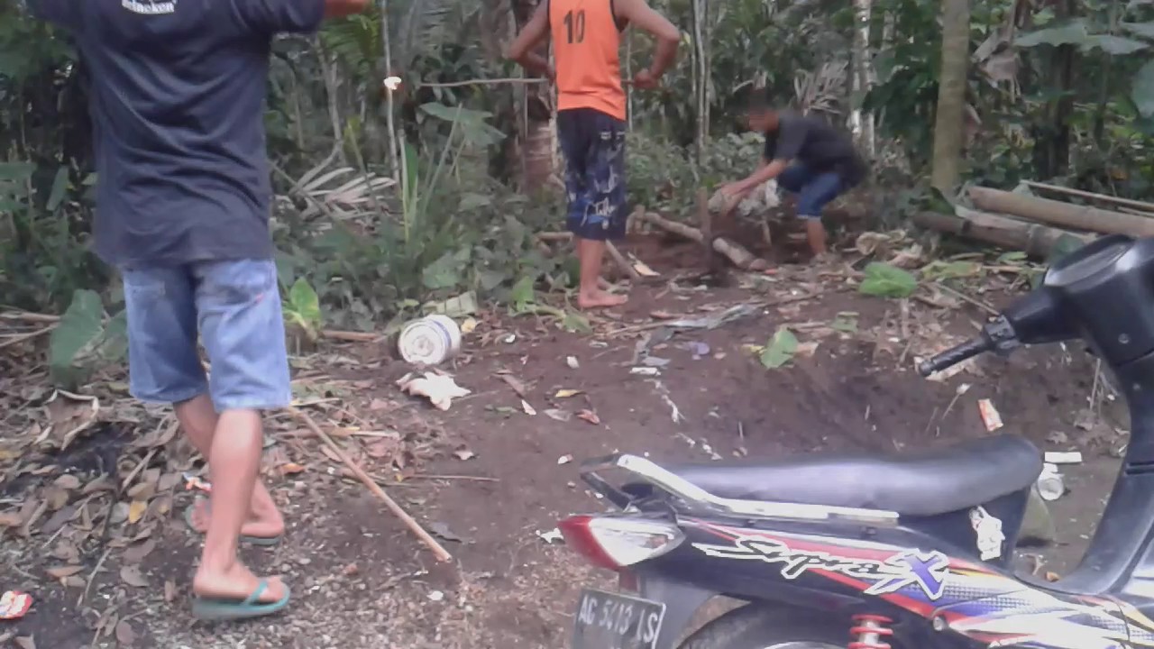 Mercon pendem ngelegar