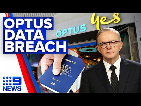 Government calls for optus to pay for new passports if data breached | 9 news australia