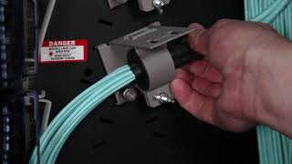 HDX Fiber Distribution Frame: Routing Trunks