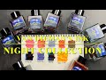 VAN DIEMANS INK | Night Collection | Fountain Pen Ink Unboxing & Swatching | Cosmo Air Light Paper