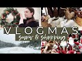 Chatty Christmas Decor Shopping &amp; *Trying* to Decorate my Wreath  | VLOGMAS DAY 1