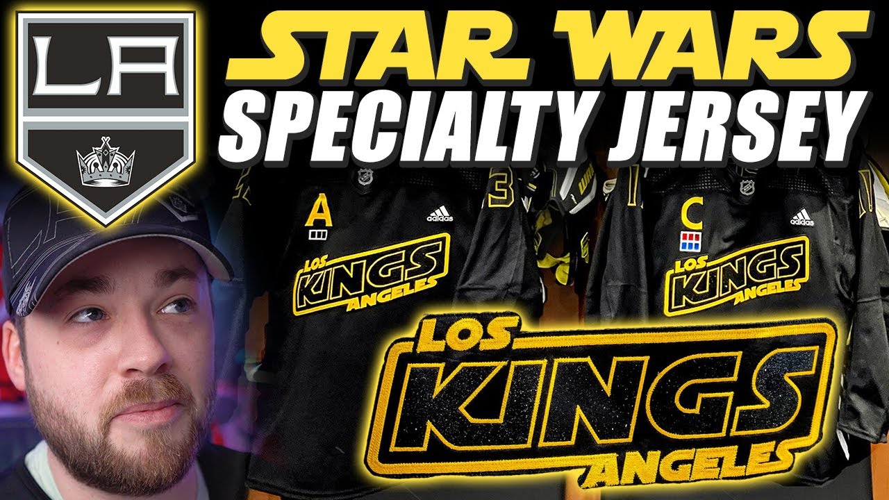 NHL Los Angeles Kings Star Wars Specialty Jersey! 