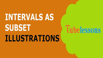 Intervals as subset | Illustrations