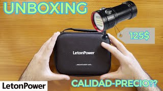 Unboxing Letonpower Sealion L15 La Mejor Calidad-Precio En Focos De Buceo?