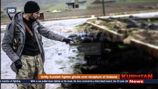 Amazing Kurdish Sniper From Kubani Didn't Miss Any Target / قناص كردي من كوباني لم يخطئ اي هدف