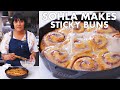 Sohla Makes Cinnamon-Date Sticky Buns | From the Test Kitchen | Bon Appétit