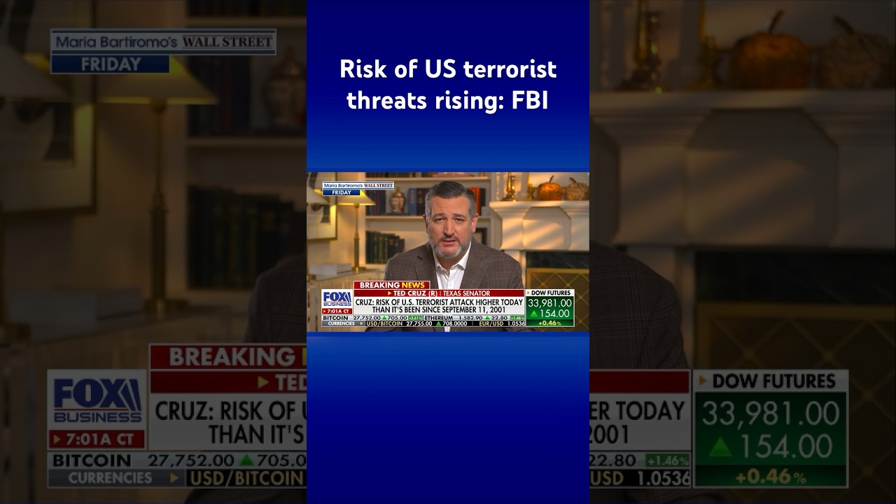 Ted Cruz warns risk of ‘major’ US terror attack ‘higher today’ than post-9/11 #shorts