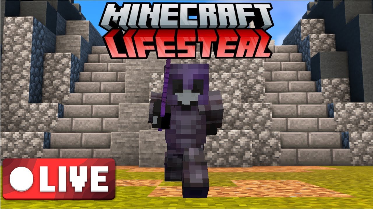 🔴lifesteal season 6 base hunting ROAD TO 1380 SUBS