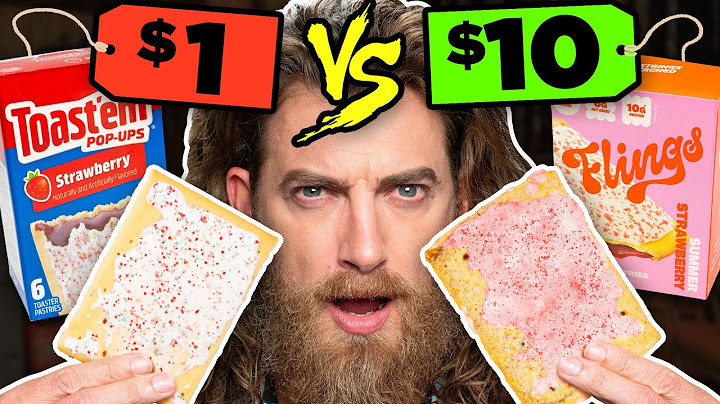 Is Expensive Packaged Food Better? (Taste Test)