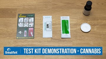 SwabTek Test Kit Demonstration - Cannabis | RAMPART