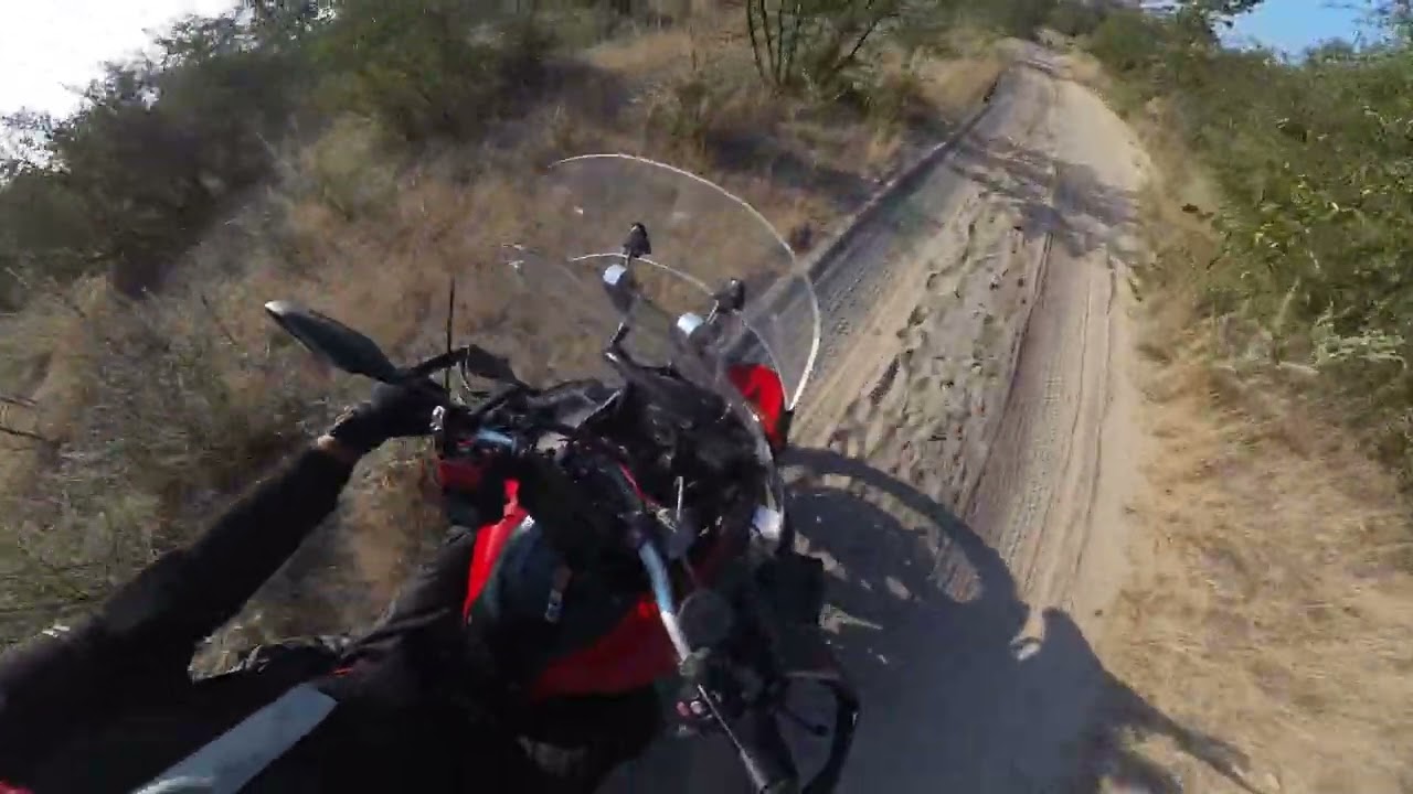 Riding from Gweta to Kubu Island