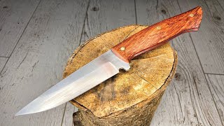 Making a Hunting Knife by Edward Knives  15,792 views 1 year ago 14 minutes, 20 seconds